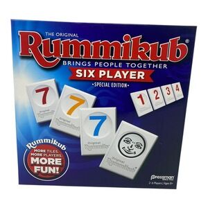 Rummikub The Original Board Game Six‎ Player Special Edition Pressman SEALED
